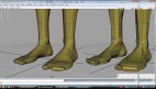 the feet and ankles