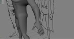 refining the hands