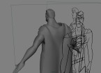 cape from the back