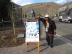 Marc and one of his posters